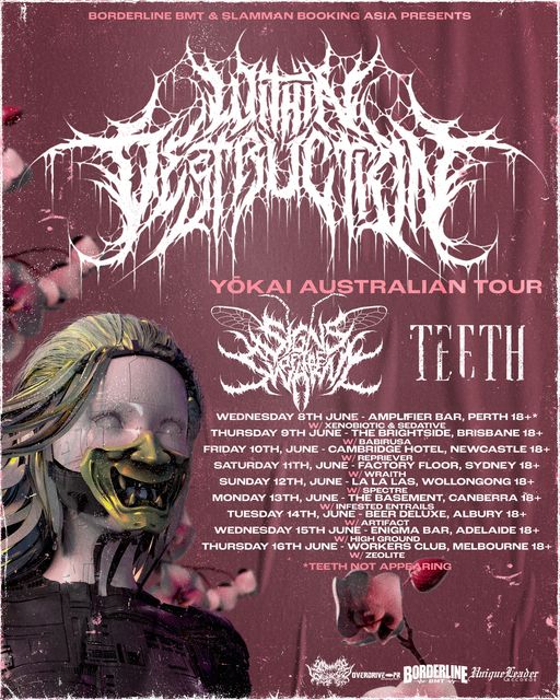 within destruction australia tour