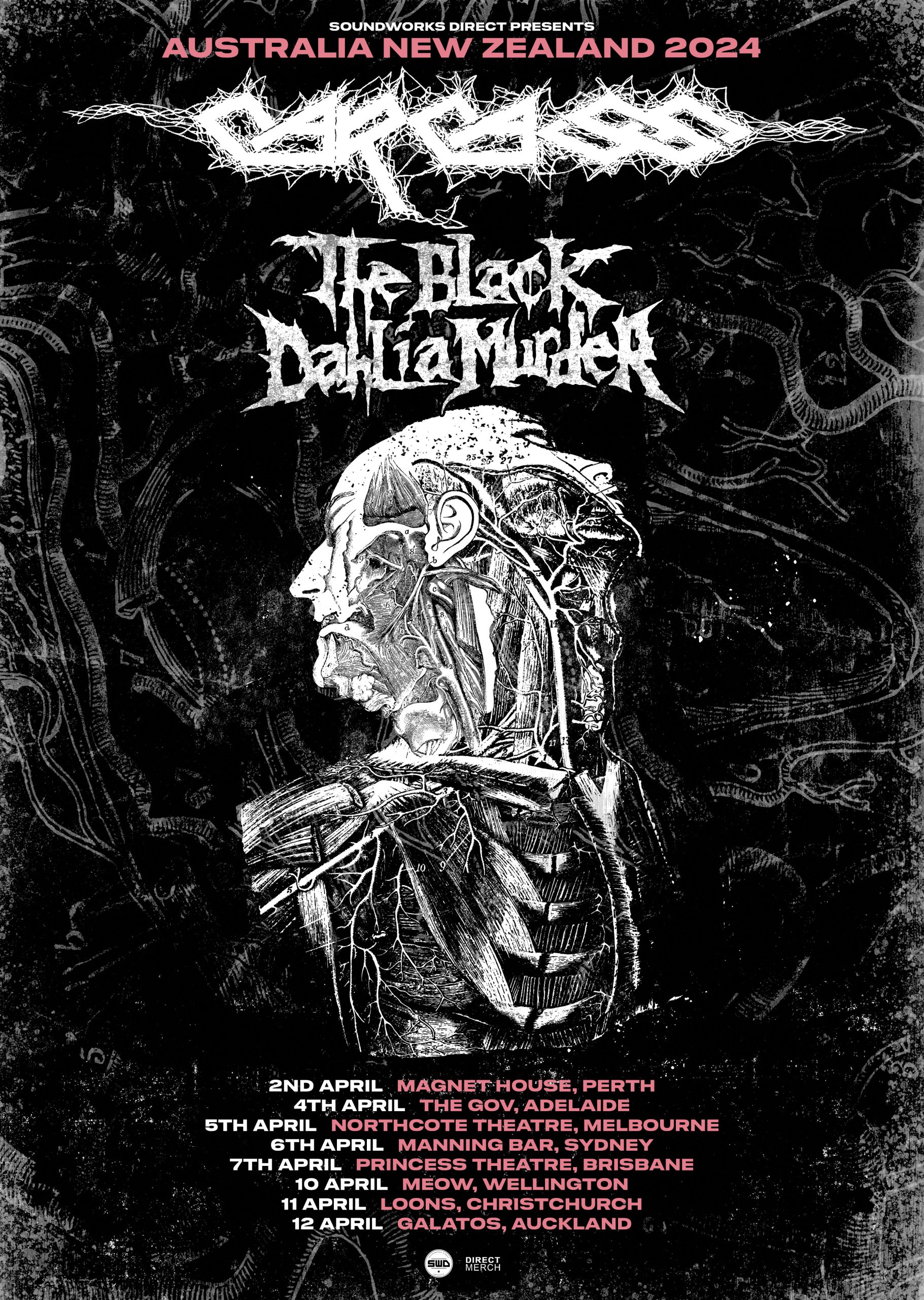 CARCASS with THE BLACK DAHLIA MURDER Supports announced Everyday Metal